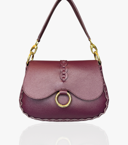 Lou Manon iconic - Barva: vínová s fialovým podtónem - zrnitá