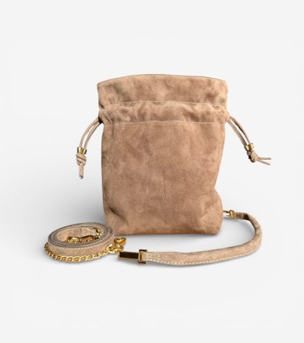 Arca Chocolate Velvet- Pouch bag