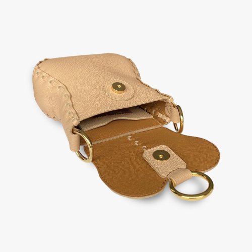 KABELKA - Lou mini - Barva: Slonovina/Nude