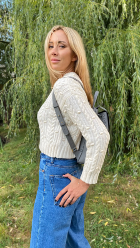 BATOH - Perforation luxurious dlg - Barva: Lanýž zrnitá