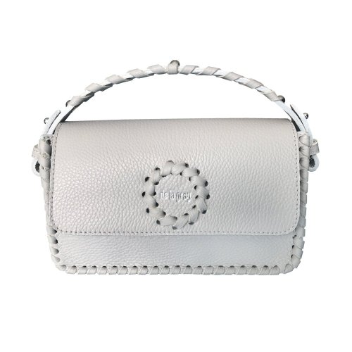 KABELKA - IconicCircle grey crossbody - Barva: červená - zrnitá