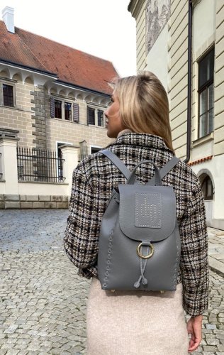 BATOH - Perforation luxurious dlg - Barva: Lanýž zrnitá