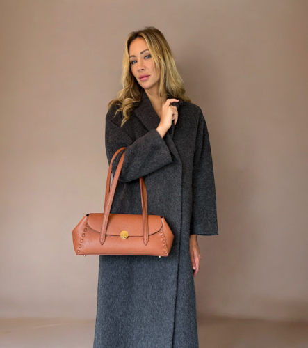 Baguette bag - Barva: koňaková zrnitá