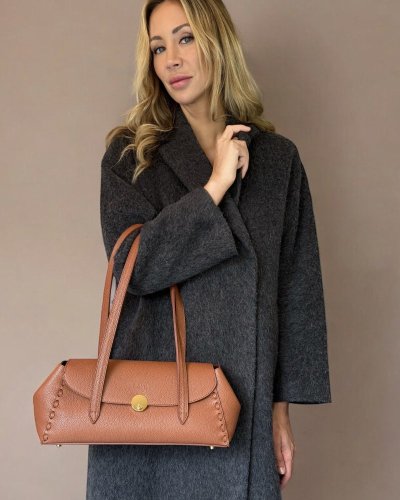 Baguette bag - Barva: koňaková zrnitá