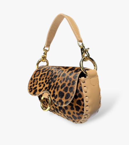 Lou Manon mini leopard / kapučíno