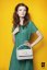 KABELKA - IconicCircle grey crossbody - Barva: červená - zrnitá
