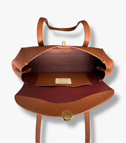 Baguette bag - Barva: koňaková zrnitá