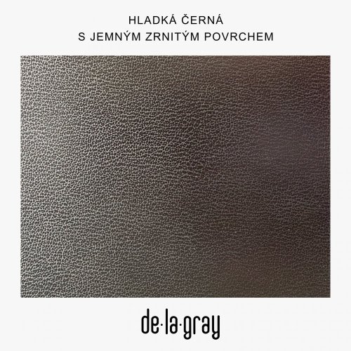 Emily - Barva: hladká černá s jemnou zrniostí