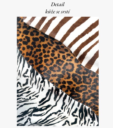 Lou Manon mini leopard / kapučíno