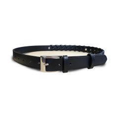OPASEK - 3cm s koženým zdobením