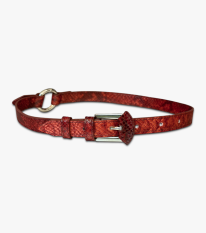 Scarlet opasek s hadím motivem