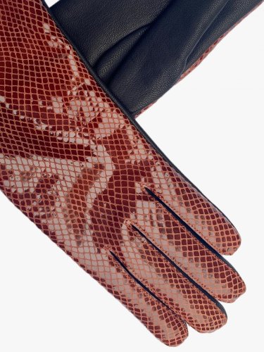 Kožené rukavice Snake