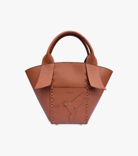 Tote Bella s kolibříkem - Barva: koňaková zrnitá