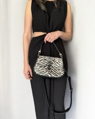 Lou Manon zebra -černá